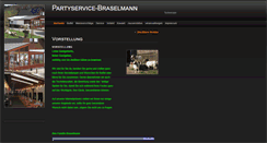 Desktop Screenshot of partyservice-braselmann.de